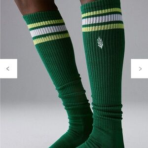 FP Movement Knee High Logo Stripe Socks